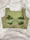 Shinning Green Blouse