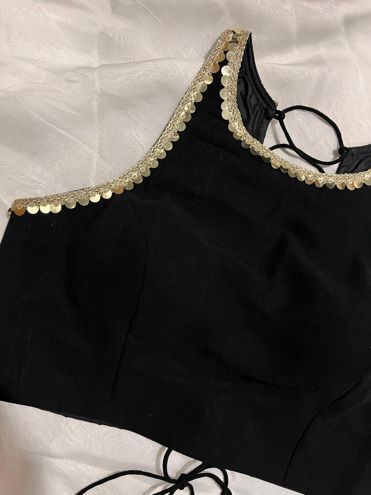 Zehra Black Blouse