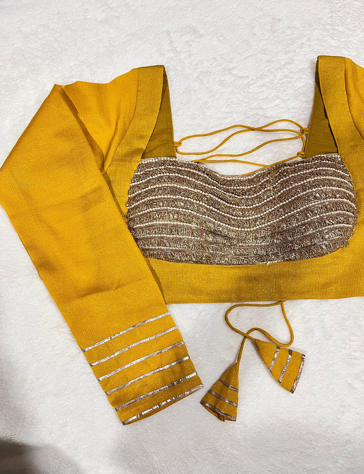 Roopvati Yellow Blouse