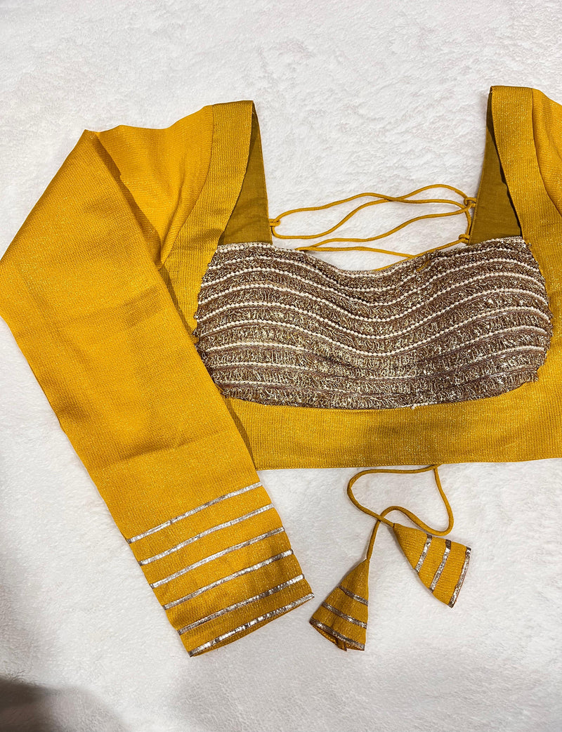 Roopvati Yellow Blouse
