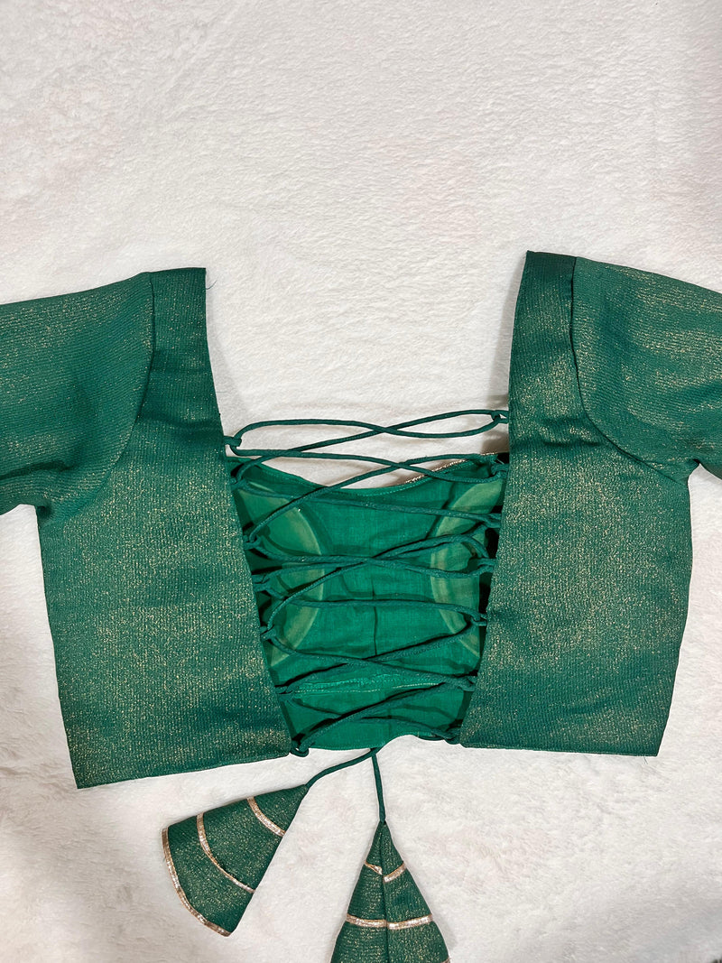 Roopvati Green Blouse