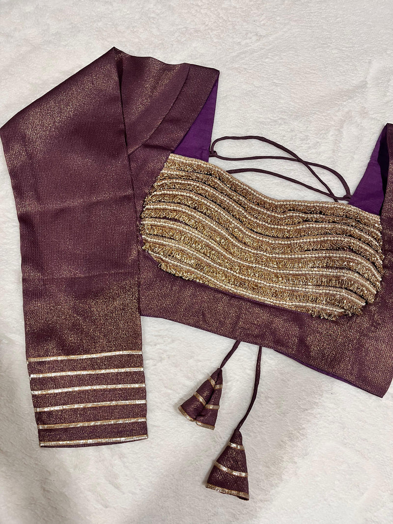 Roopvati Lavender Blouse