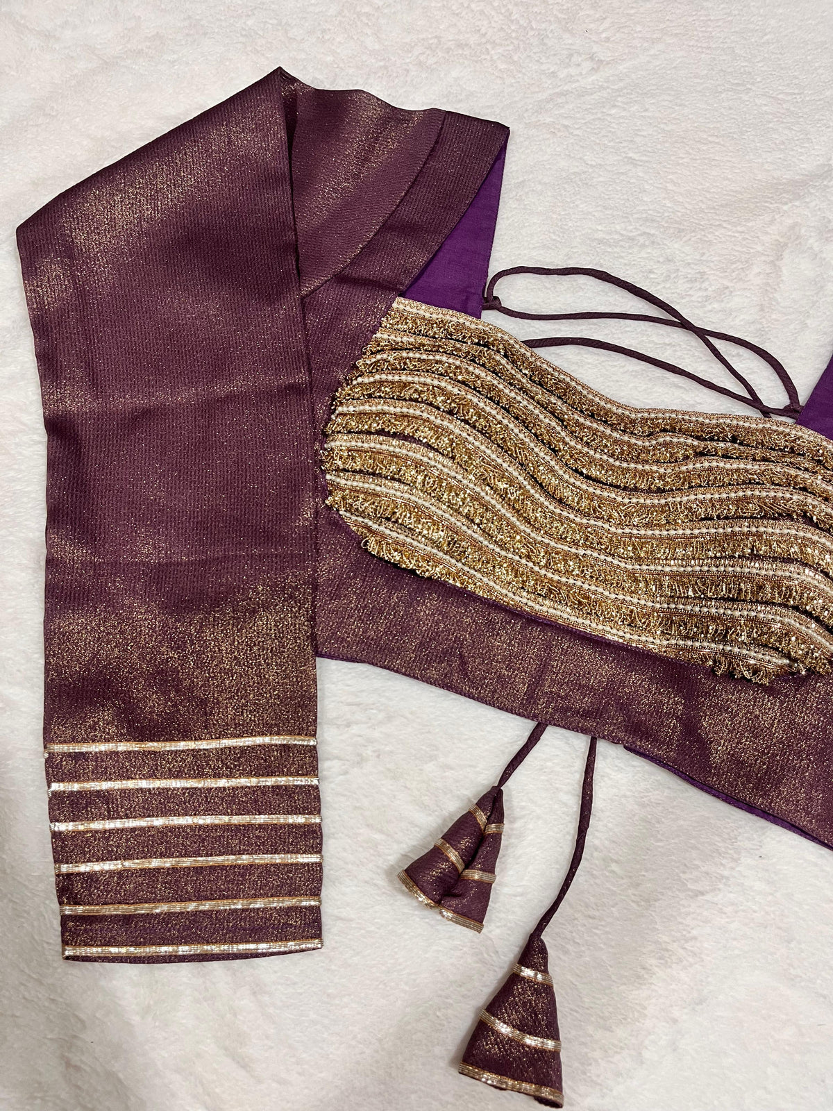 Roopvati Lavender Blouse