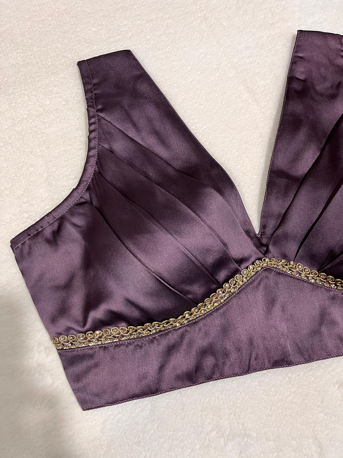 Mandakini Lavender Blouse