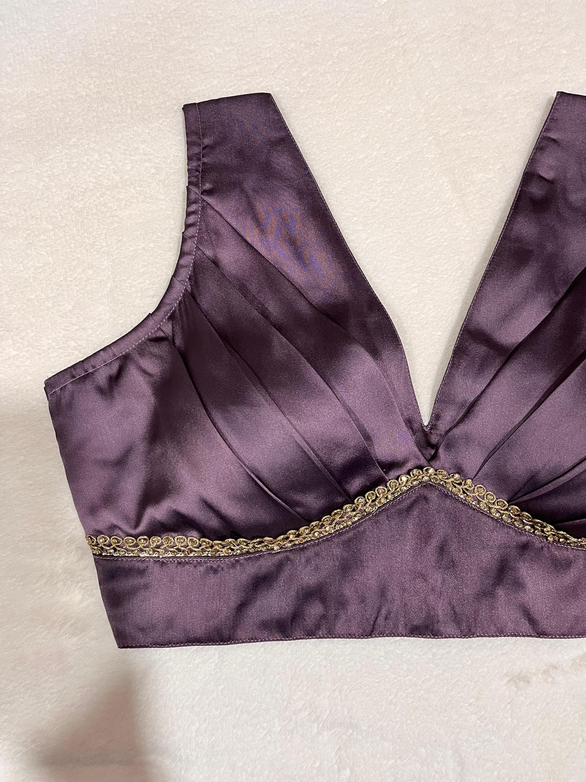 Mandakini Lavender Blouse