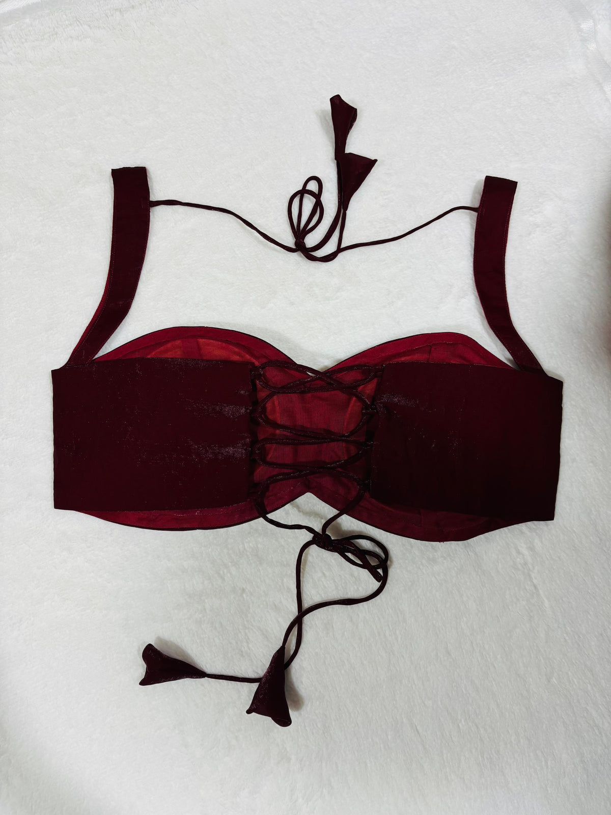 Kashish handwork Maroon Blouse