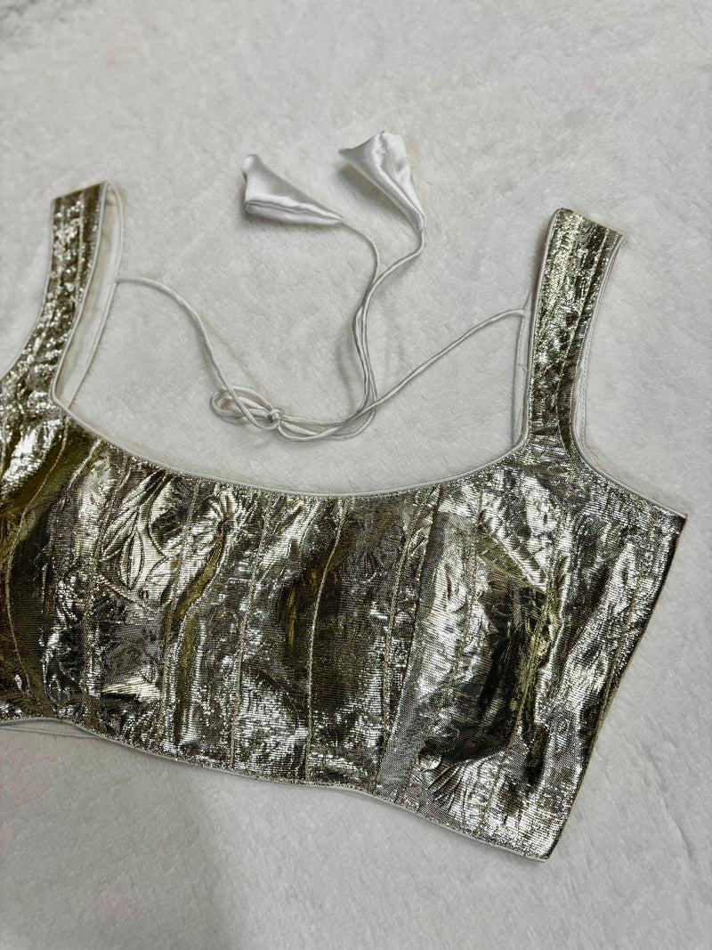 Silver Rani Gotta Blouse