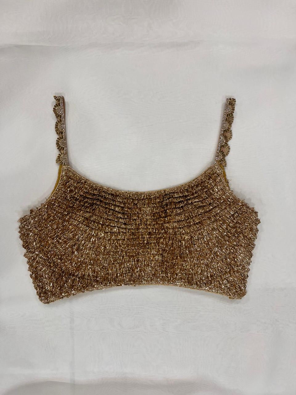 Sheen Gold Blouse