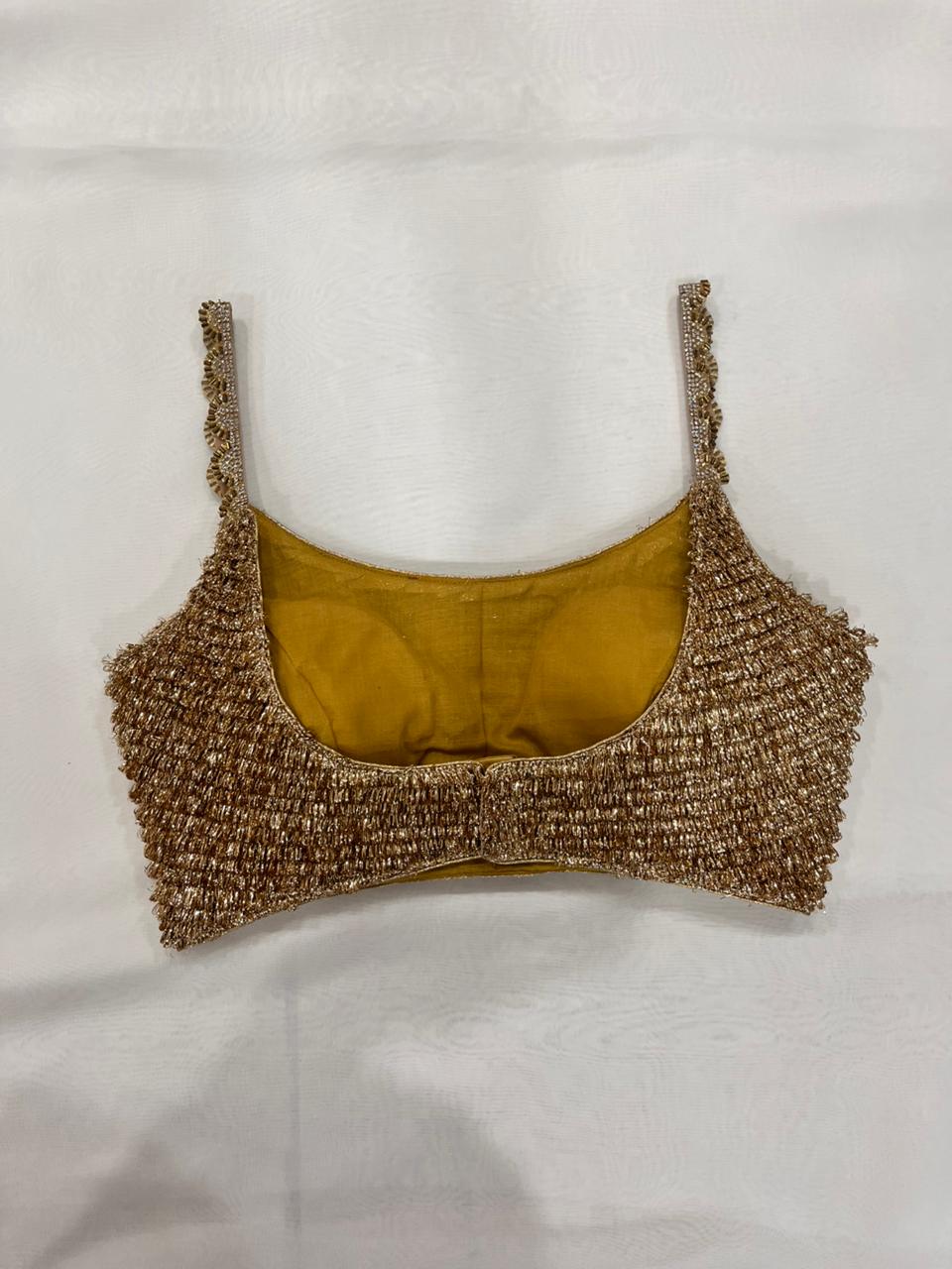 Sheen Gold Blouse
