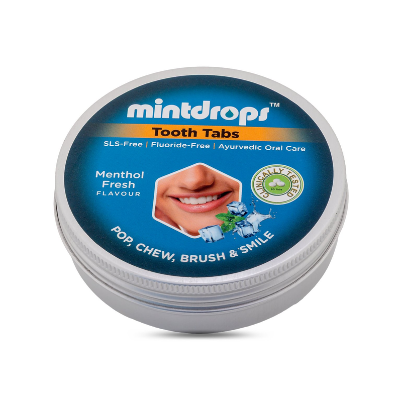 Mintdrops Premium Tooth Tabs - Menthol Fresh Flavour