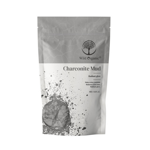 Wild Organic Charconite Mud Radiant Glow Clay Powder