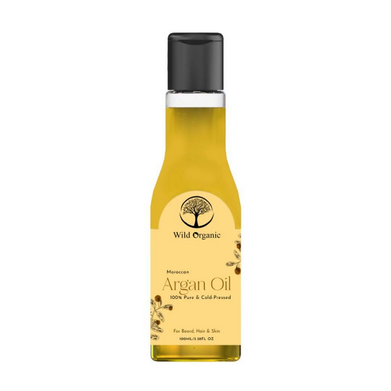 Wild Organic Cold Pressed Argan Hair Oil
