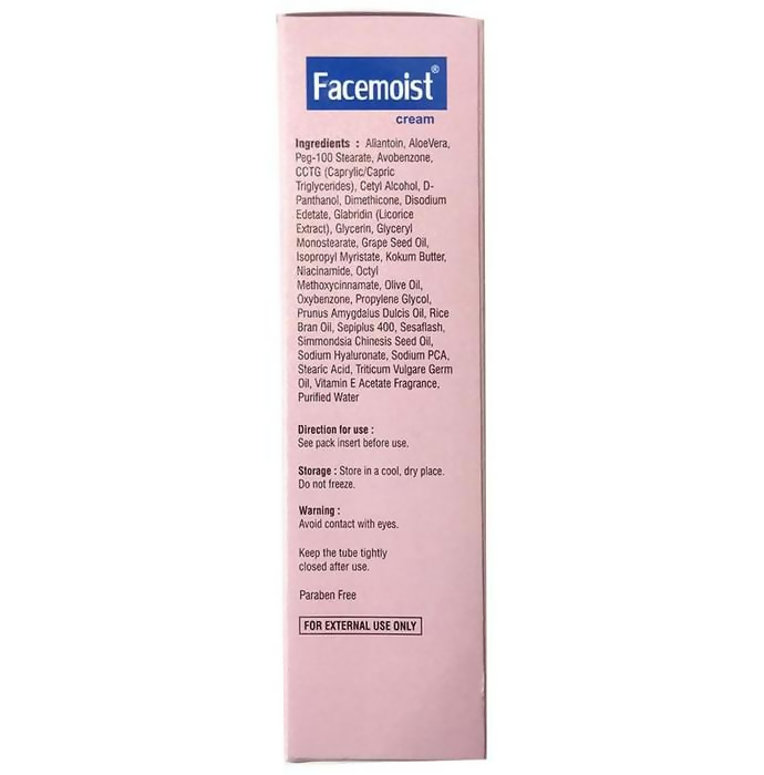 Facemoist Cream SPF 15 Facial Rejuvenator & Daily Moisturiser