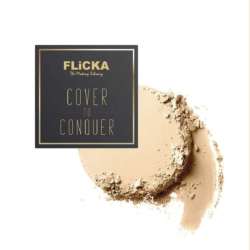 Flicka Cover To Conquer Compact - Caramel