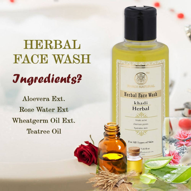 Khadi Natural Herbal Face Wash