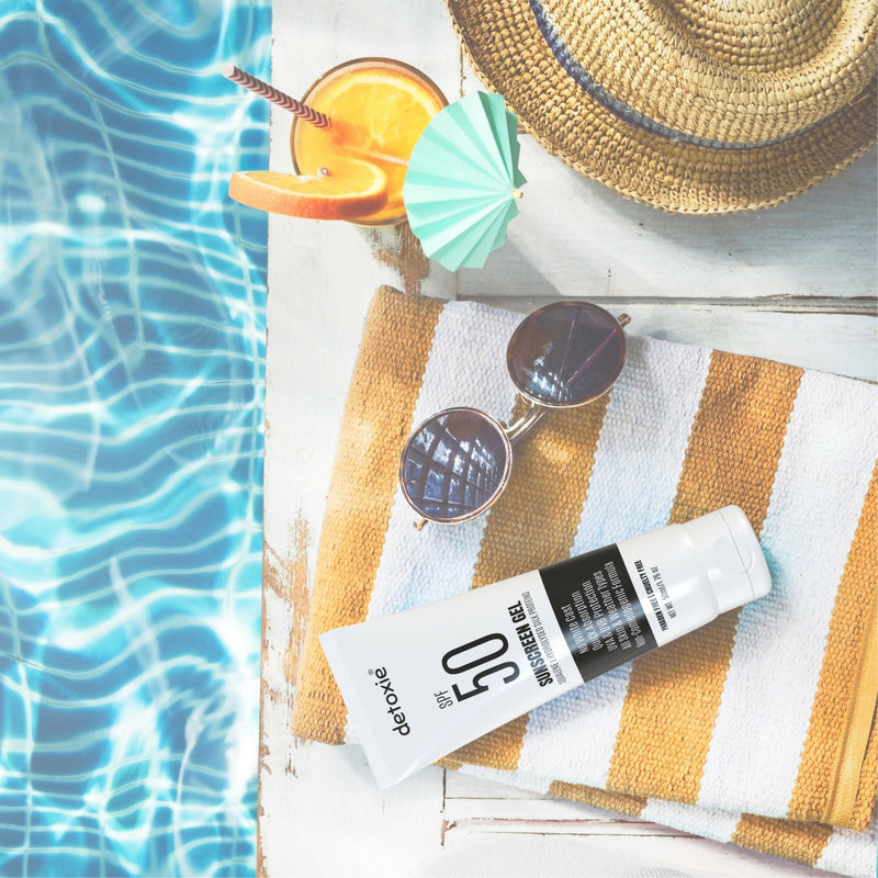 Detoxie Squalene & Silk Protiens SPF50 Sunscreen Gel For All Skin Types