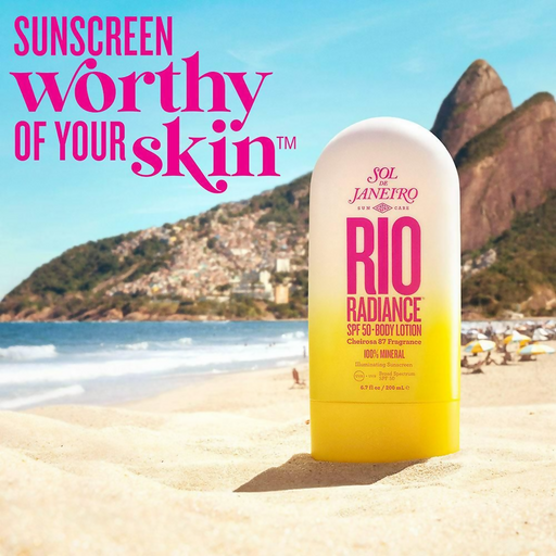 Sol de Janeiro Rio Radiance SPF 50 Body Lotion illuminating Sunscreen, UVA/UVB Broad Spectrum SPF 50