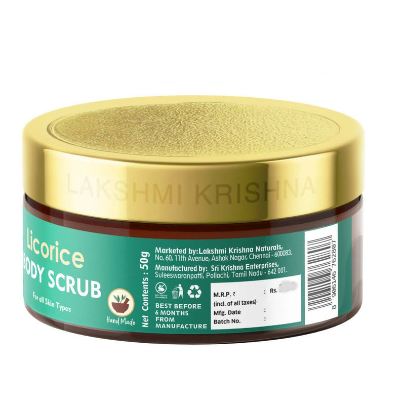 Lakshmi Krishna Naturals Licorice Body Scrub