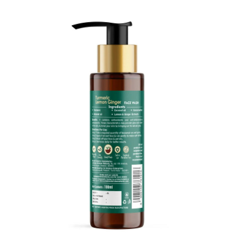 Lakshmi Krishna Naturals Turmeric Lemon Ginger Face Wash