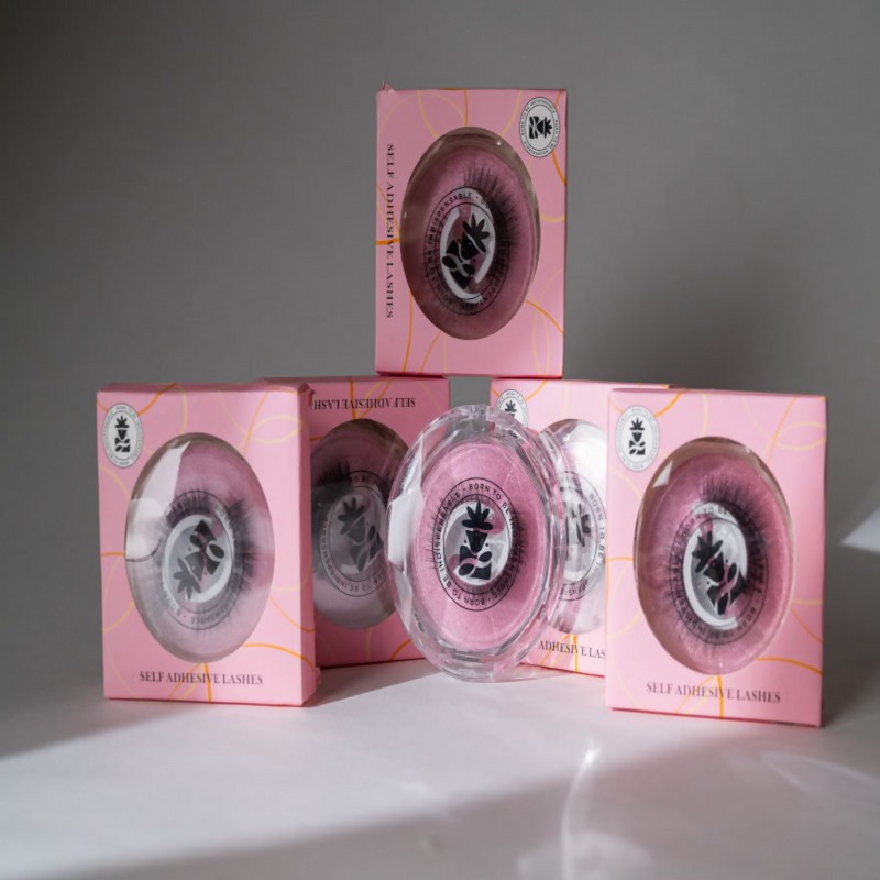 BOBI Self Adhesive Eyelashes SA04 Open Eye – Tapered Center Lift