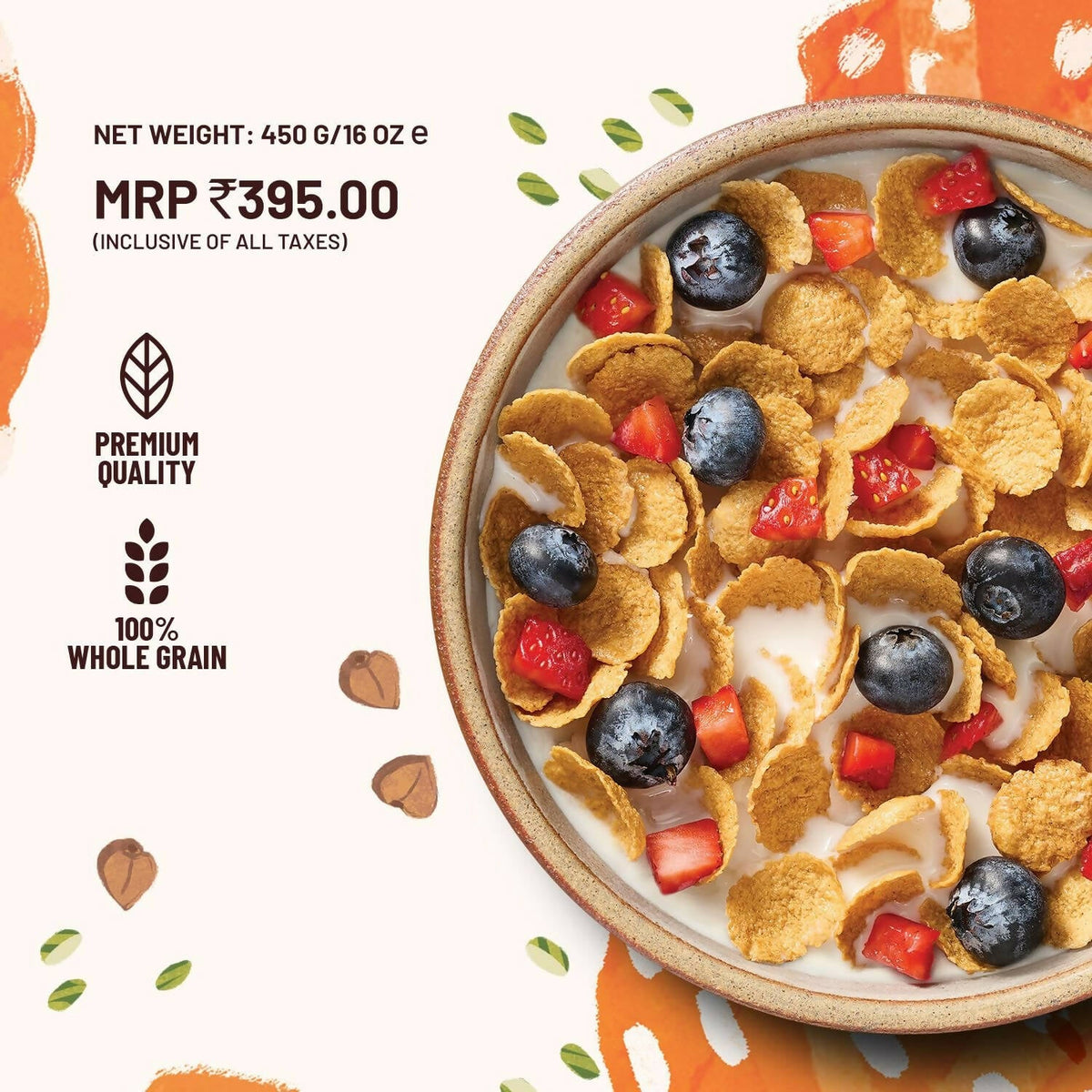 Mille Vanilla Buckwheat Breakfast Flakes