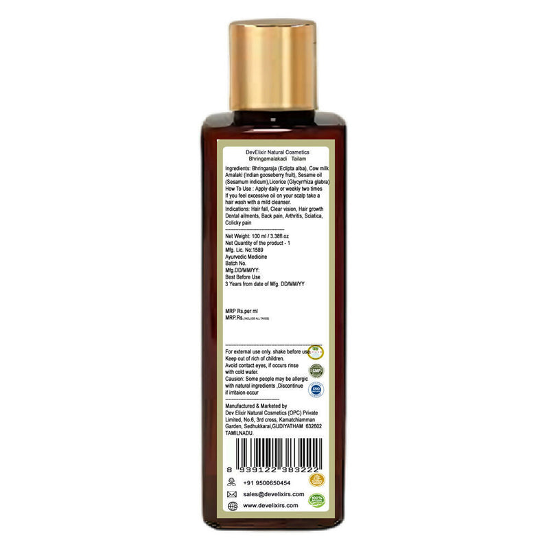 DevElixir Hair Oil For Repair Breakage & Split Ends