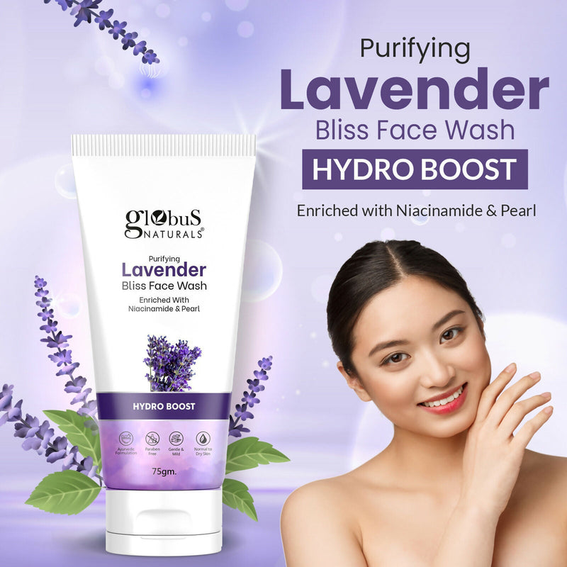 Globus Naturals Purifying Lavender Face Wash