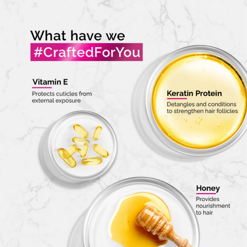 Streax Craft Repair Booster - For Dry & Damaged Hair Repair With Keratin Protein