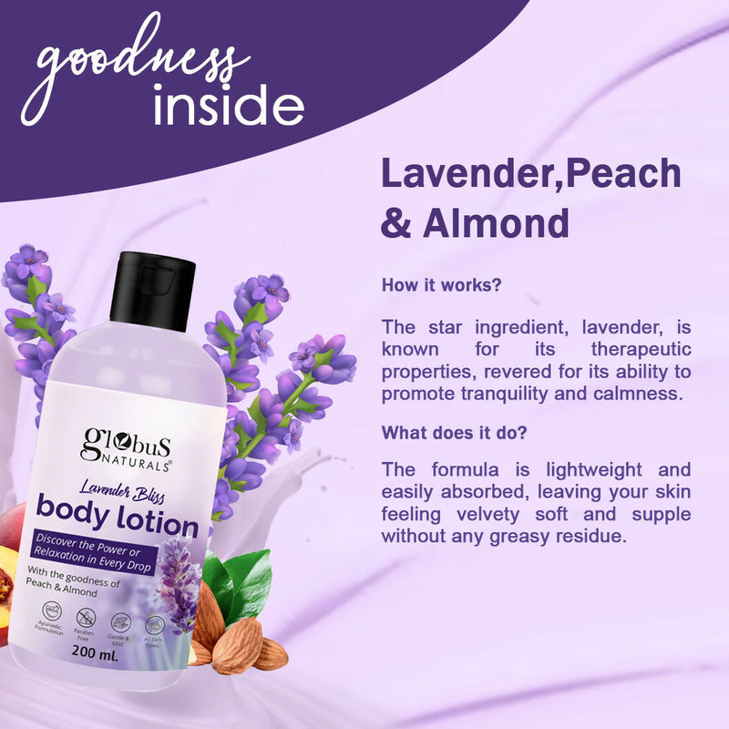 Globus Naturals Lavender Bliss Body Lotion