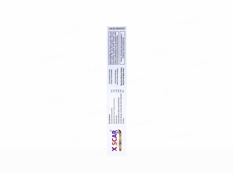 X Scar Advanced Treatment Scar Gel