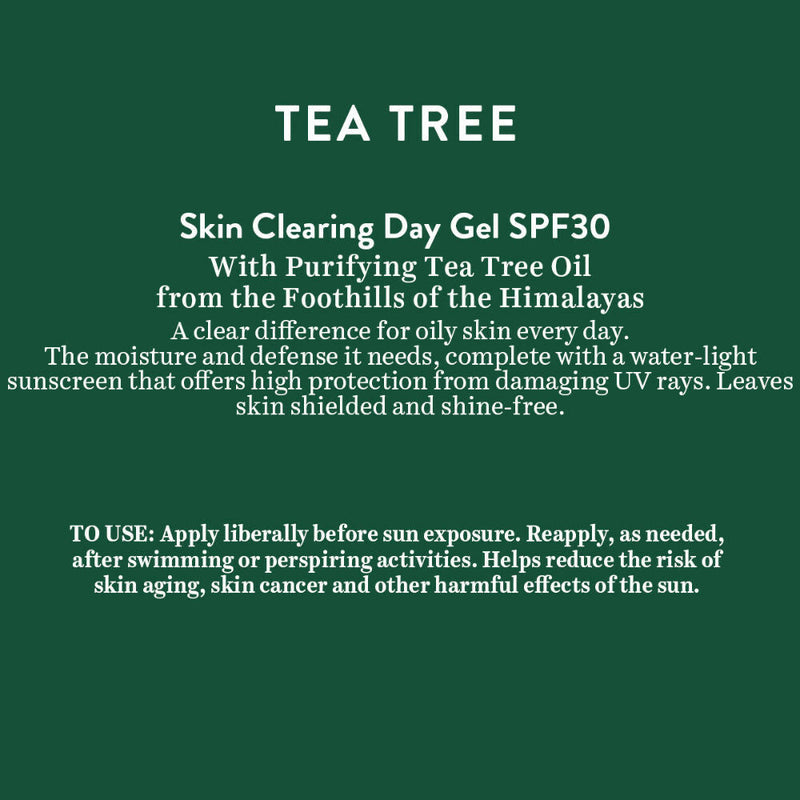 Biotique Advanced Organics Tea Tree Skin Clearing Day Gel SPF30