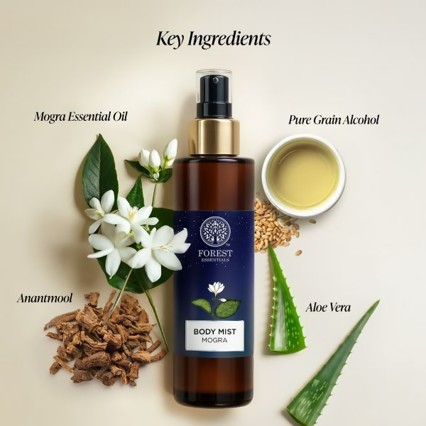 Forest Essentials Cooling Body Mist Mogra
