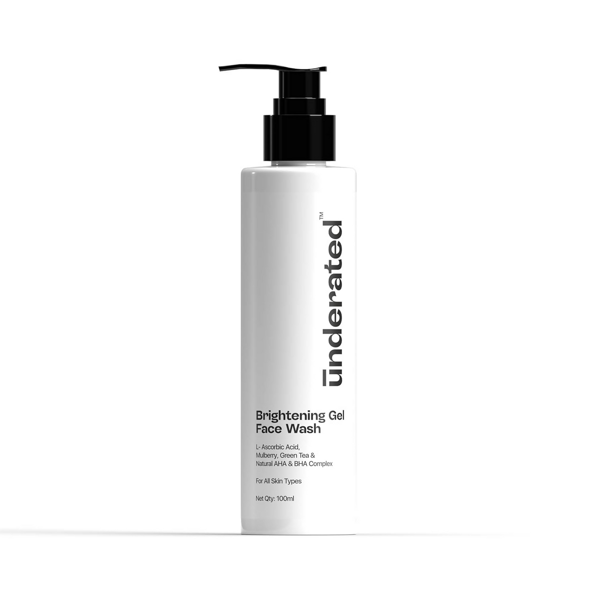 Underated Brightening Gel Face Wash