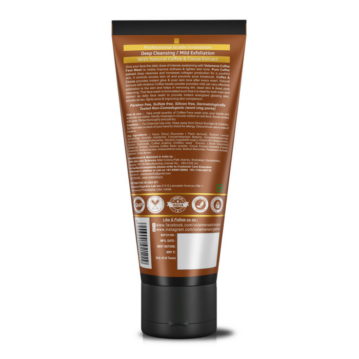 Volamena Coffee Face Wash