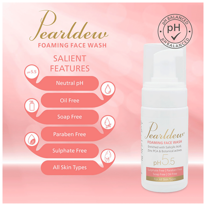 Pearldew Foaming Face Wash