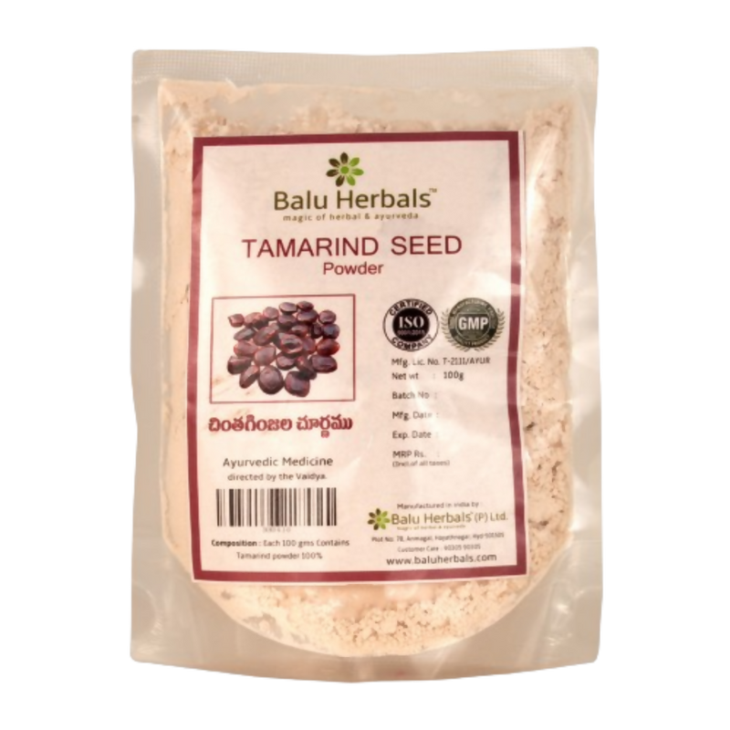 Balu Herbals Tamarind Seed (Chintha Ginjala) Powder