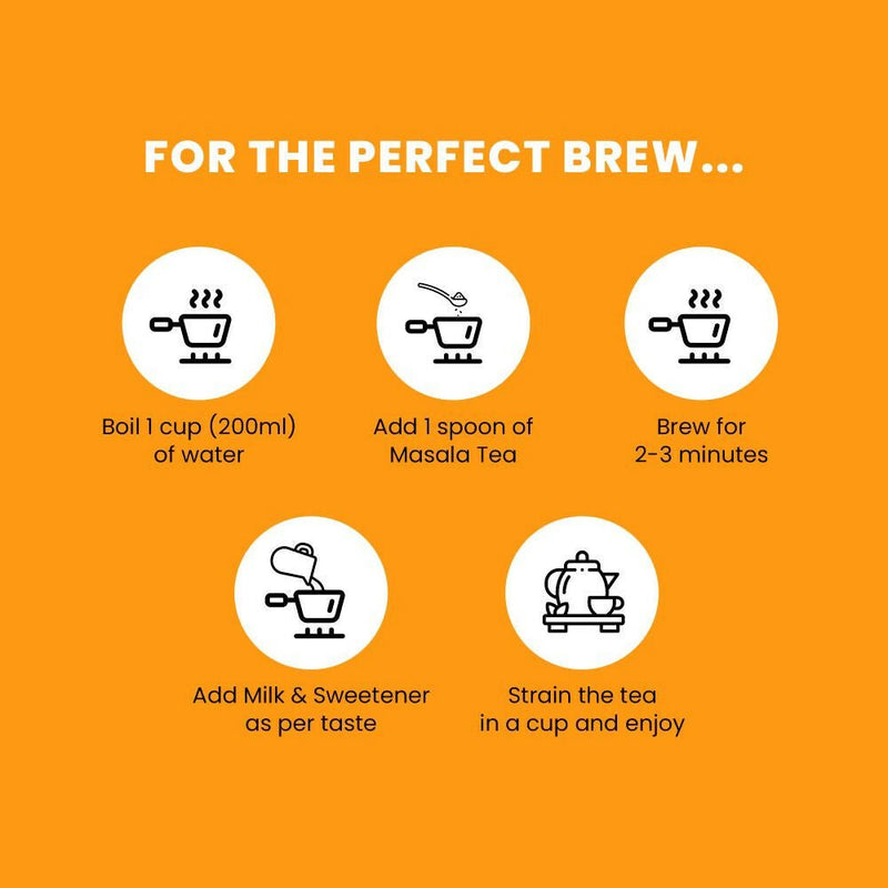 Auric Kadak Moringa Masala Tea - Black Tea from Assam & Darjeeling with Real Spices (Cardamom, Ginger, Black Pepper)