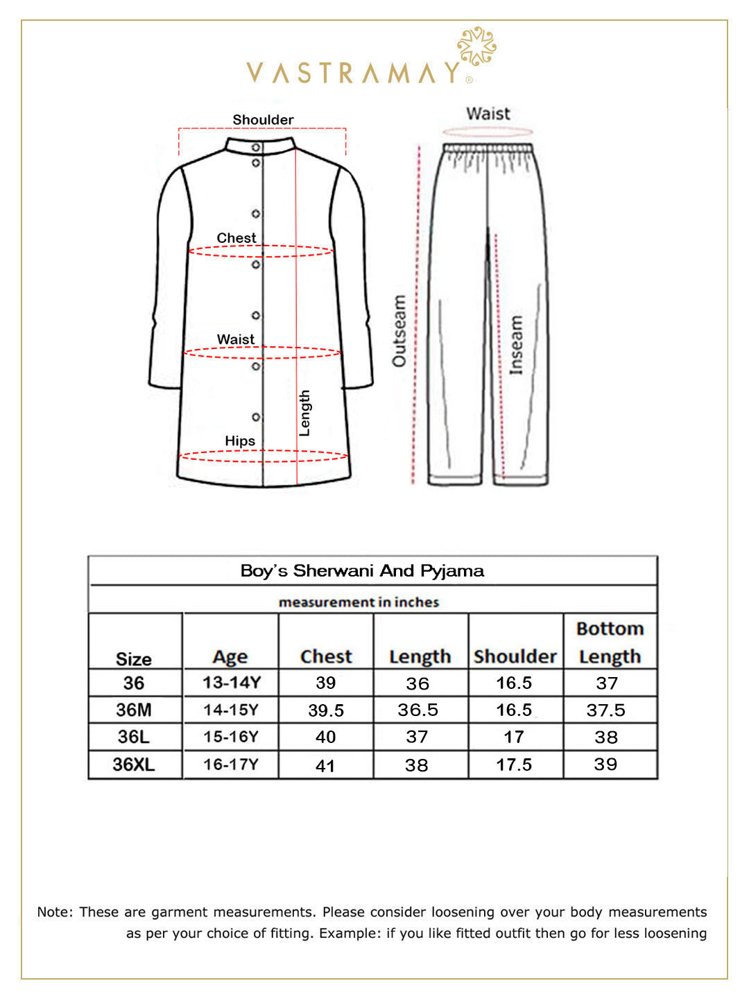Boy's Pink & Gold-Colored Woven-Design Brocade Slim Fit Sherwani Set