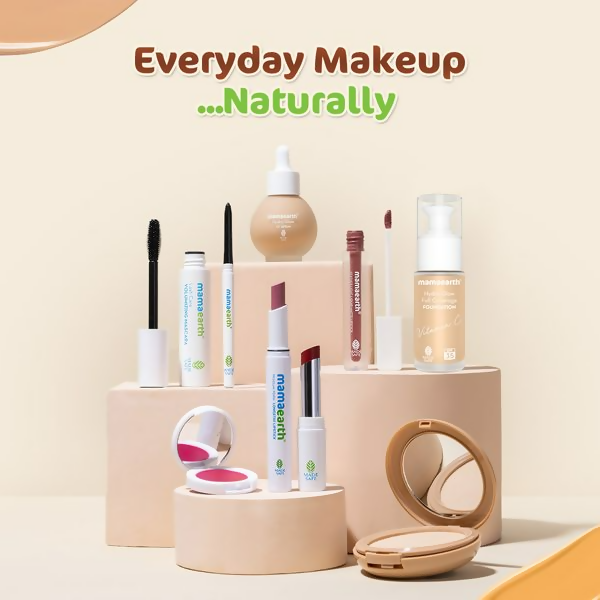 Mamaearth Hydra-Glow Full Coverage Foundation With Vitamin C & Turmeric - Nude Glow