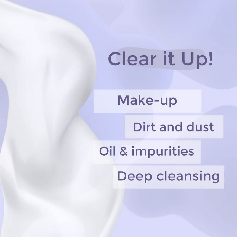 Dermabay Gentle Face Wash Ideal for Acne-Prone, Sensitive, Dry, Oily Skin