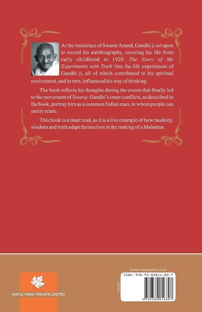 My Experiments with Truth By Mahatma Gandhi