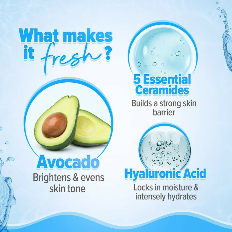 Aqualogica 5 Barrier+ Repair Moisturizer with Avocado & 5 Essential Ceramides - Limited Time Offer