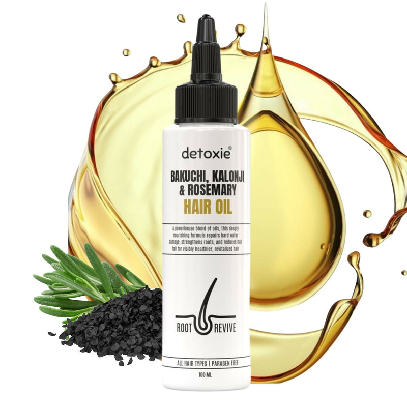 Detoxie Bakuchi Kalonji & Rosemary Hair Oil