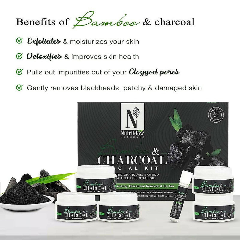 NutriGlow Natural’s Bamboo Charcoal Facial Kit