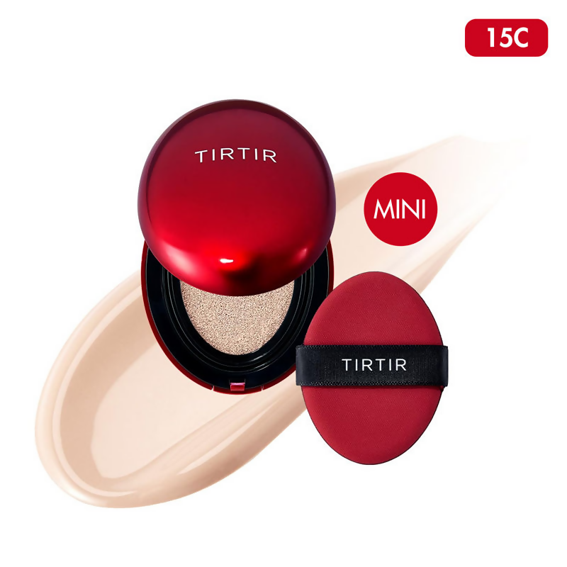Tirtir Mask Fit Red Mini Cushion Foundation - 15C Fair Porcelain