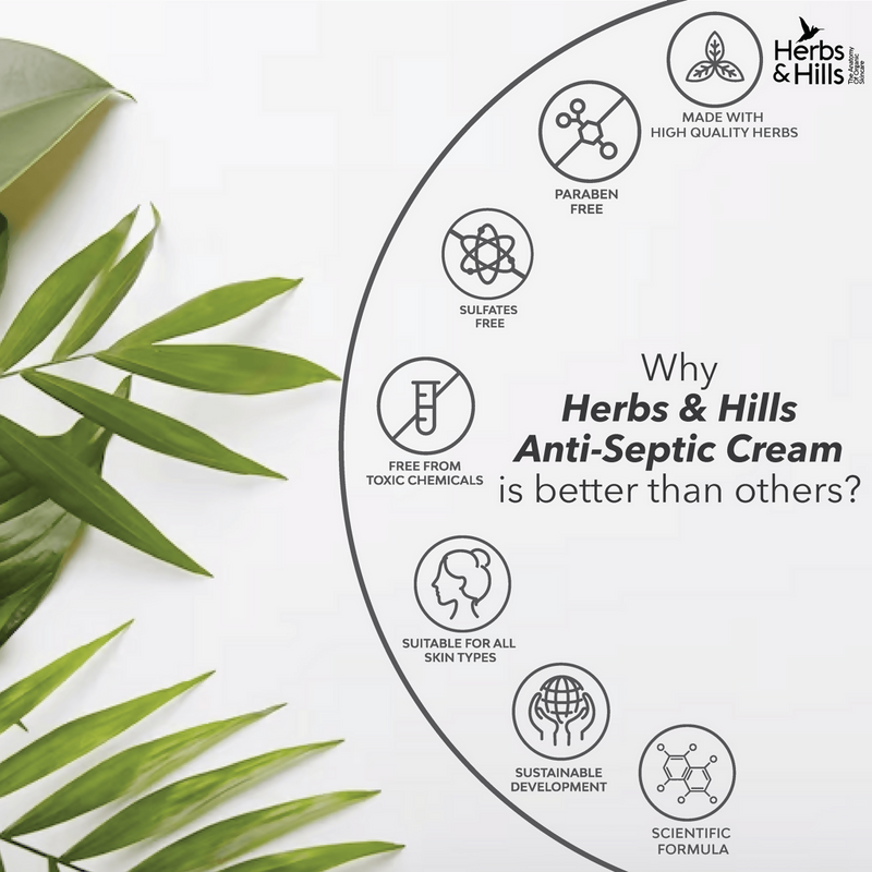Herbs & Hills Anti Septic Cream