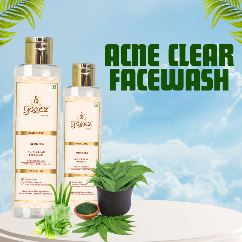 Yogez La Mu Shu Acne Clear Facewash