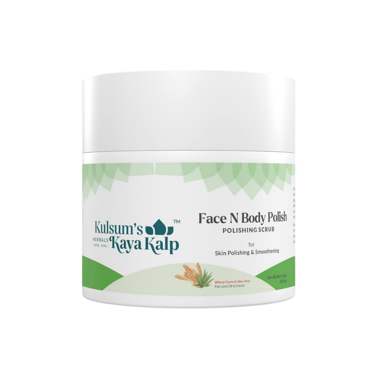 Kulsum's Kaya Kalp Face N Body Polish For Skin Polishing & Smoothening