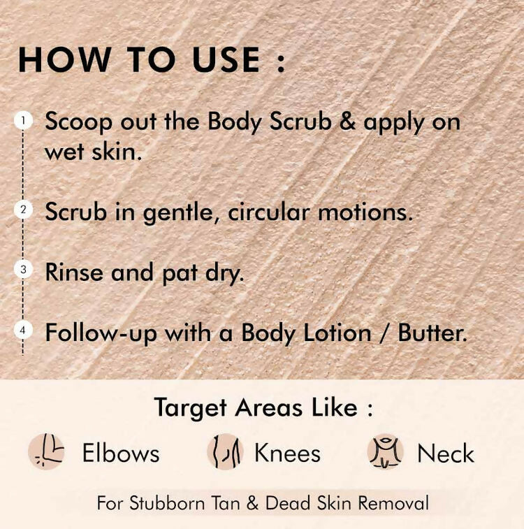 mCaffeine Smoky Pumpkin Spice Body Scrub, Exfoliates, Removes Tan, Sweet & Spicy Aroma