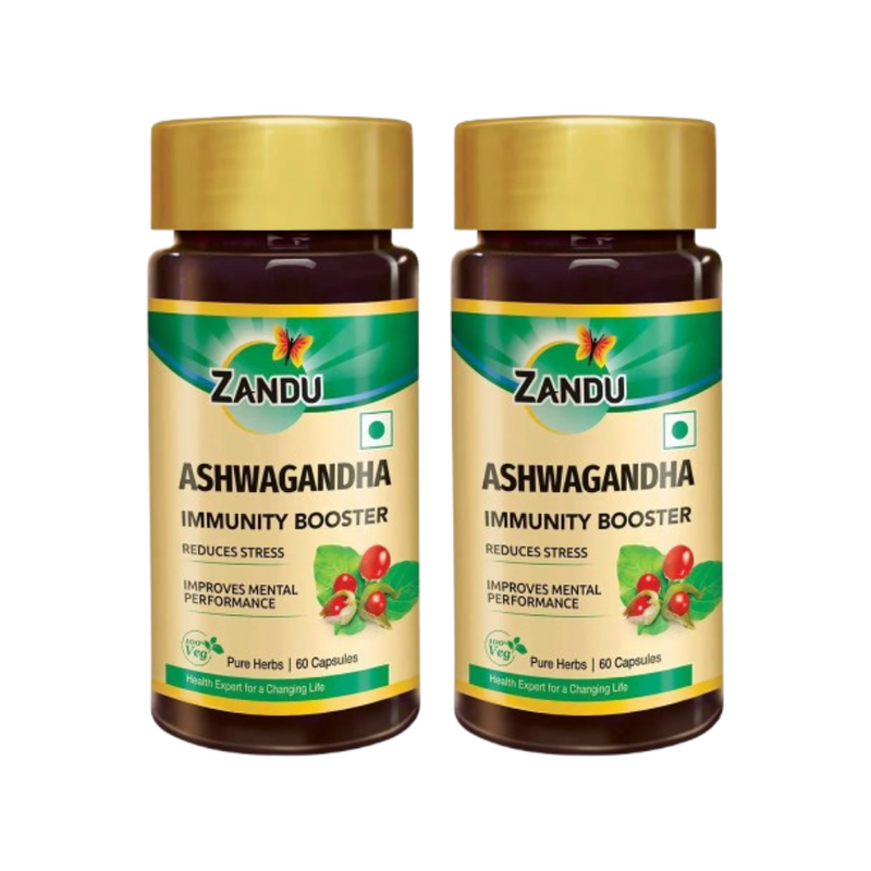 Zandu Ashwagandha Immunity Booster Capsules